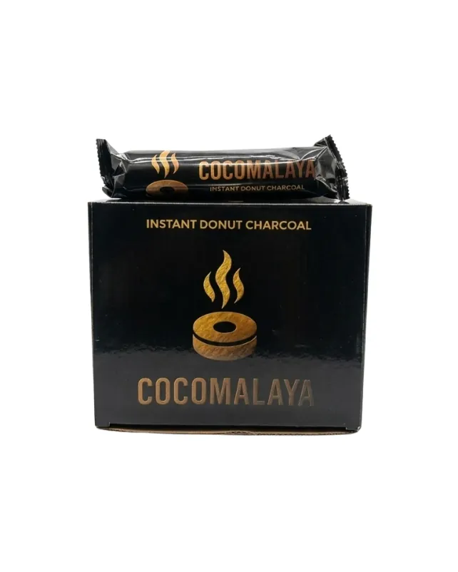 COCOMALAYA INSTANT NARA CHARCOAL 35MM (ROLL OF 10 TABLETS)