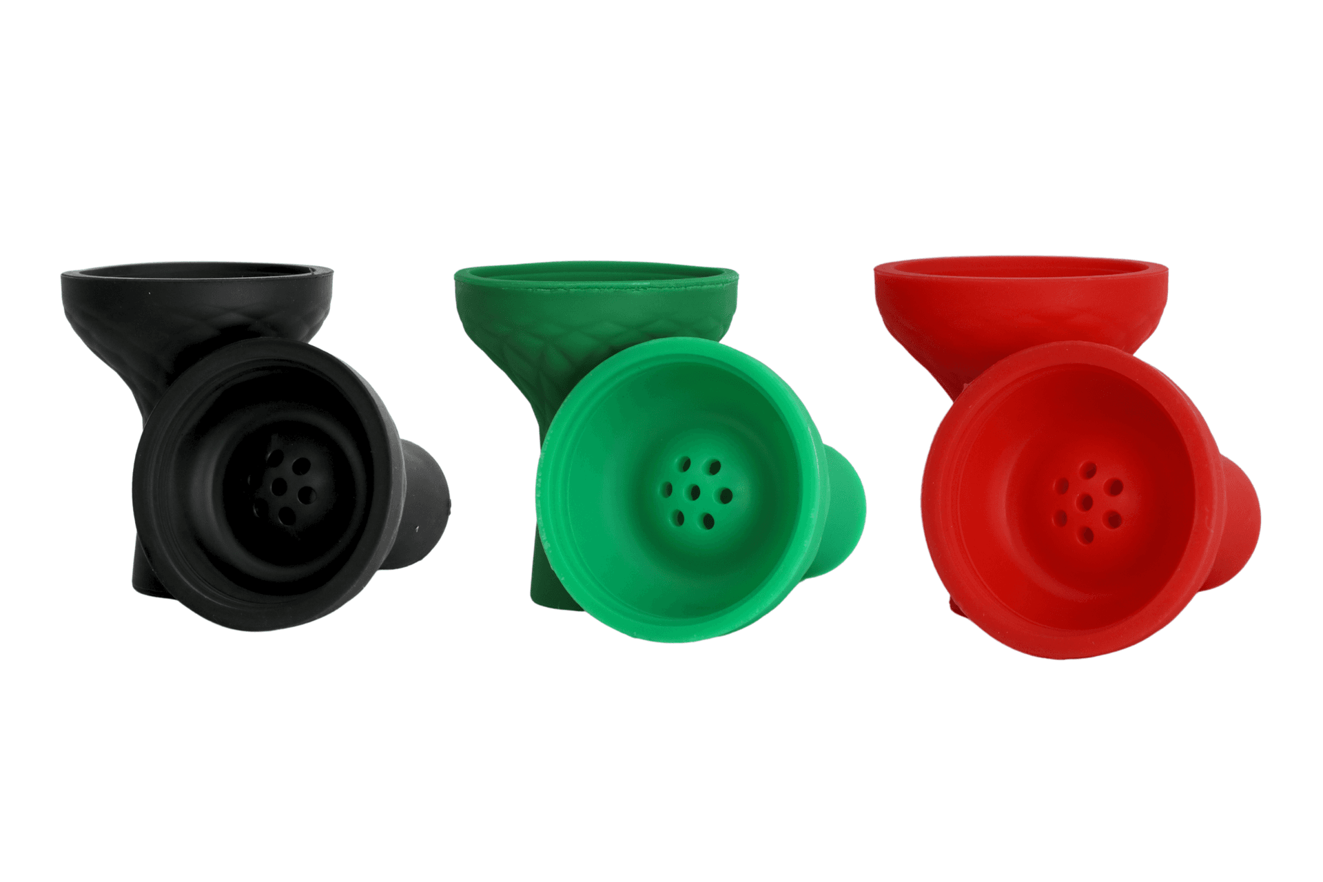 Al-Khaas Silicone Hookah Bowl / Chillum | Heat Resistant Shisha Head | Durable & Easy Clean | Multi-Color